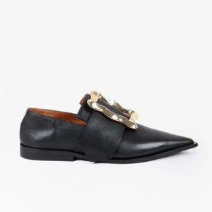 Rejina Pyo Brooke Black Leather Loafer